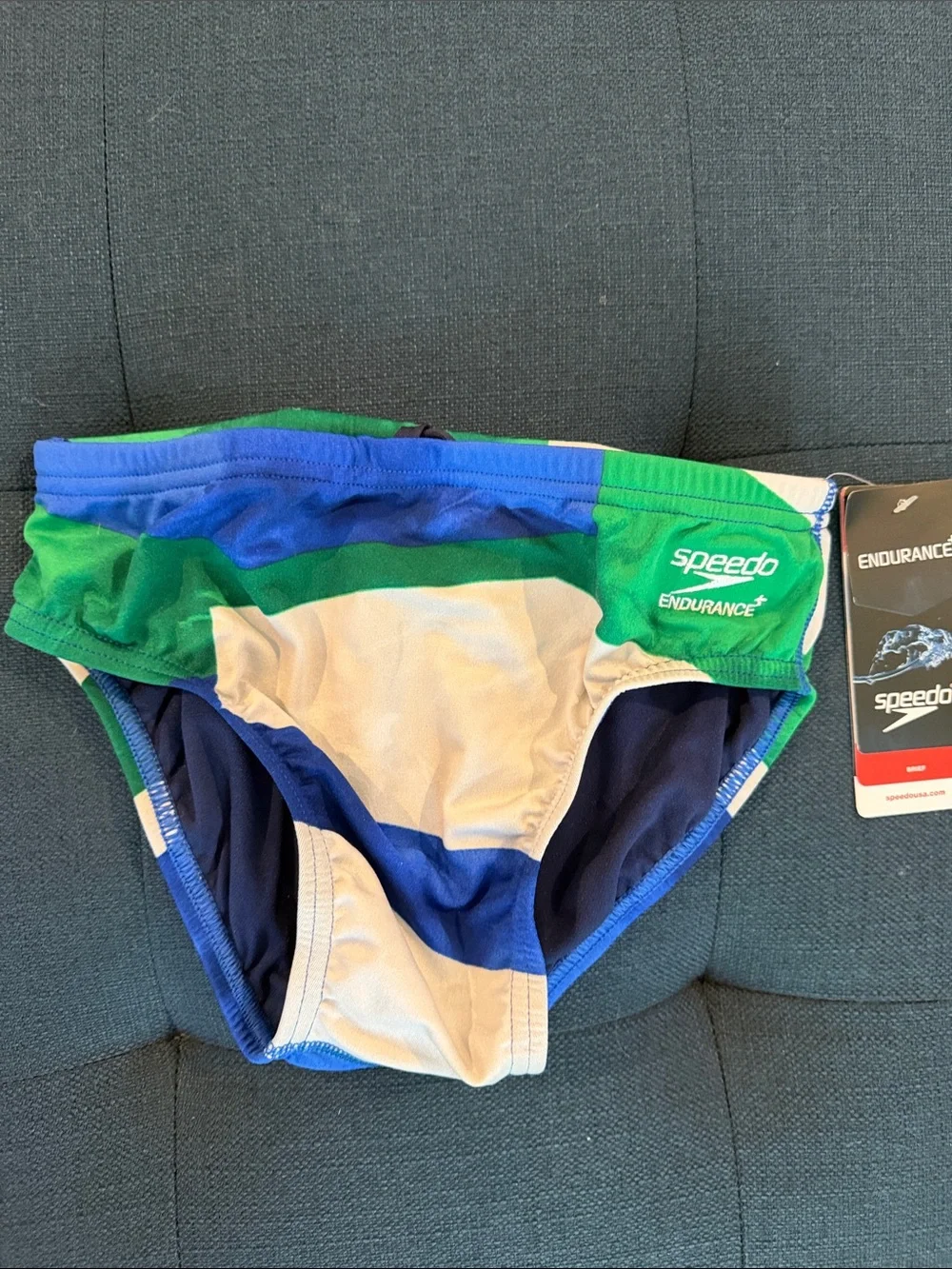 Men’s Speedo Brief 2 pair bundle NEW European Brazilian Endurance+ line waist 28